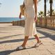 7. Damen-Slipper mit Schleife, weiß, eVento 5479