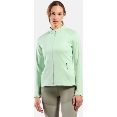 Damen-Sweatshirt Odlo TENCIA Mid Layer Full Zip, grün