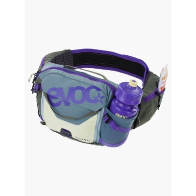 3. EVOC Hip Pack Pro 3 Stahl/Violett/Dunkeloliv