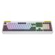 2. Hator Icefall weiße Membran-Gaming-Tastatur (schwarze und weiße Tasten)