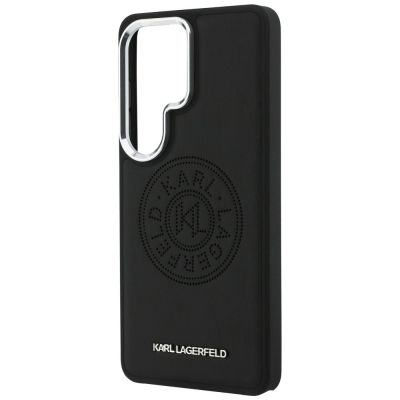6. Karl Lagerfeld Perforierte KL MagSafe Hülle für Samsung Galaxy S26 Ultra - Schwarz