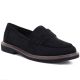 Schwarze Damen-Wildlederschuhe von Vinceza, Modell 62335