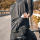9. Rockbros Herbst/Winter Langarm-Radjacke M - Schwarz