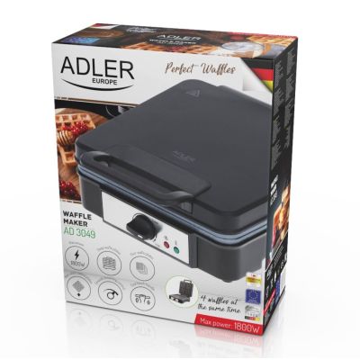6. ADLER AD 3049 Waffeleisen