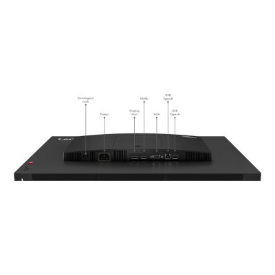 3. Lenovo ThinkVision T24d-30 LED-Display, 61 cm (24 Zoll), 1920 x 1200 Pixel Full HD, Schwarz