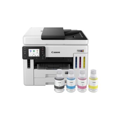 58. Canon MAXIFY GX 7150 Drucker, Tintenstrahl, Farbdruck, 600 x 1200 dpi, A4, Direktdruck, Weiß