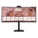 22. AOC Monitor 86,3 cm (34") CU34E4CW 21:09 2xHDMI+DP+USB-C+Webcam Curv.