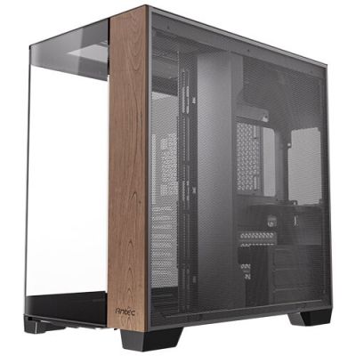 10. Antec C Curve Holz Full Tower Schwarz, Transparent, Holz