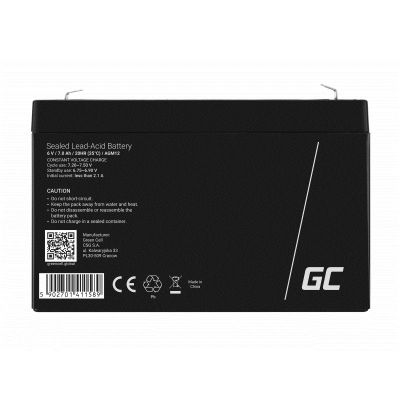2. GREEN CELL GEL-BATTERIE AGM12 6V 7AH
