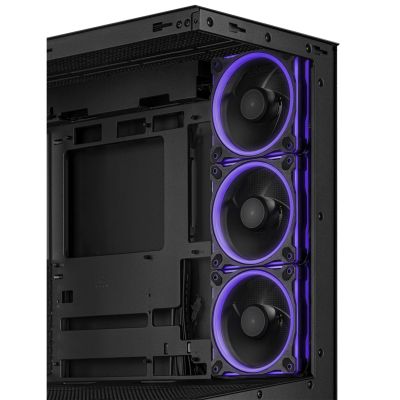 10. Asus A31 PLUS TG ARGB SCHWARZE Hülle
