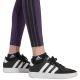 6. Damen adidas Essentials 3-Streifen Baumwoll-Leggings Lila JY3176