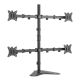 Tischständer 17"-32" / 4TFT, 360° schwenkbar, 9 kg, leicht, Einzelhandel