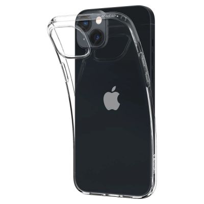 6. Spigen Liquid Crystal Hülle für iPhone 14 Plus – transparent