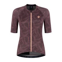 Rogelli ESSENTIAL II bordeauxrotes Damen-T-Shirt Größe L