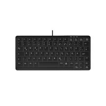 Contour Design Active Key AK-4100-U Industrielle USB-Tastatur (Deutsch, Schwarz)