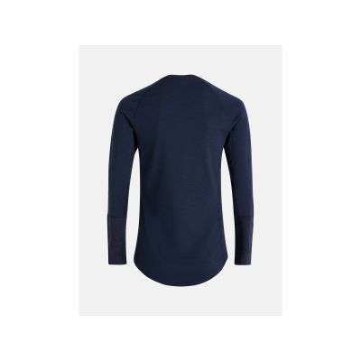 3. Peak Performance M Magic Crew Thermoshirt Blau