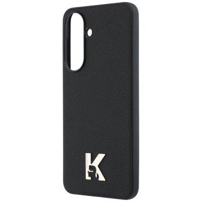 6. Karl Lagerfeld Karl Head Logo Hülle für Samsung Galaxy A37 5G - Schwarz