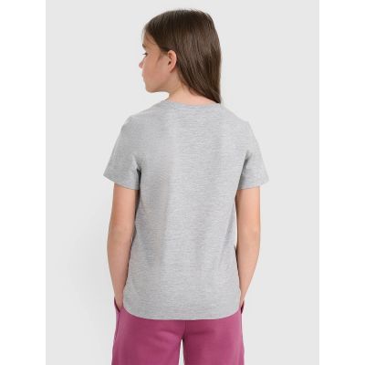 2. Normales, schlichtes Mädchen-T-Shirt 4F 4FJRMM00TTSHF3231-25M