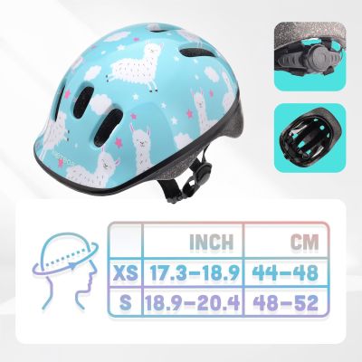14. Meteor KS06 S Fahrradhelm 48-52 cm Alpakas 17433