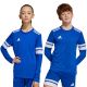 10. adidas Squadra 25 Langarm-T-Shirt für Kinder, Blau JJ0046