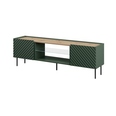 4. TV-Schrank EF ONDA 180,5x40xH58,39 grün (stehend oder hängend)