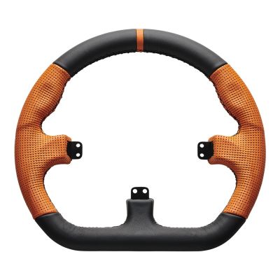 4. Asetek SimSports GT – Lenkradkranz – geschlossenes D, schwarz-orange