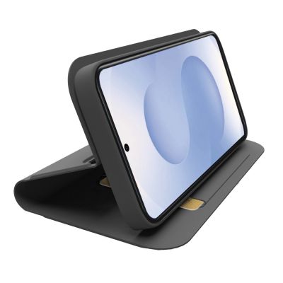 2. SBS Wallet Case mit Ständer und Geldbörse für Samsung Galaxy S25 Edge - Schwarz