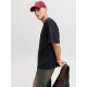 7. Jack&Jones Herren-T-Shirt JJEBARRON TEE SS O-NECK NOOS 12298906 SCHWARZ