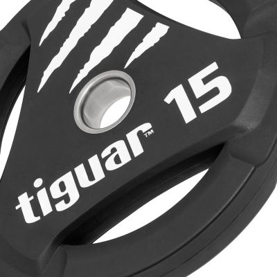5. Tiguar PU-Olympiaplatte 15 kg TI-WTPU01500