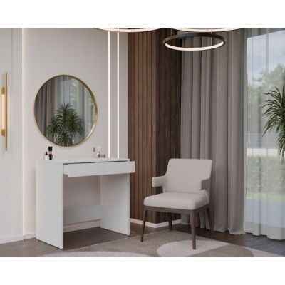 12. MARINAZ SCHREIBTISCH 2S WEISS