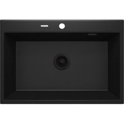 Deante Eridan ZQEN103 Granitspüle 70x52 cm schwarz