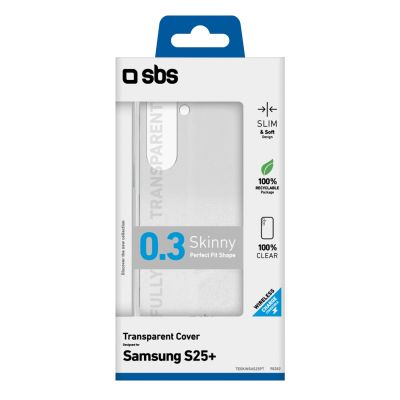2. SBS Skinny Cover für Samsung Galaxy S25+ - transparent