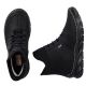 50. Gefütterte schwarze Damen-Ankle-Boots Rieker 55069-00