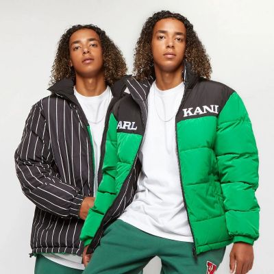 2. Karl Kani Retro Block Wendbare Pufferjacke M 6076822