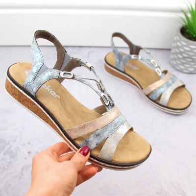 14. Bequeme Rieker W RKR664 Sandalen
