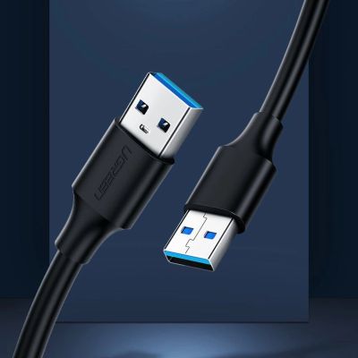 2. Ugreen Kabel USB 2.0 Kabel (männlich) - USB 2.0 (männlich) 1 m schwarz (US128 10309)