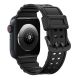 4. Strap Triple Protection für Apple Watch 38 / 40 / 41 mm Armband - schwarz