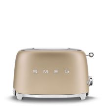 Smeg TSF01CHMEU Toaster 6 2 Fächer 950 W Champagner