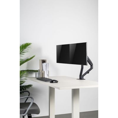 15. Neomounts FPMA-D650DBLACK Monitorhalterung/Ständer 68,6 cm (27") Schreibtisch Schwarz