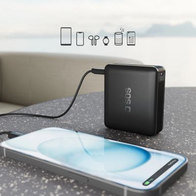 10. Powerbank SBS TEBB10000HDPD20K 10000 mAh mit Power Delivery - schwarz