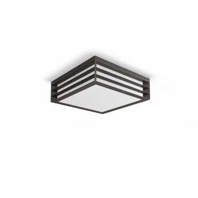 9. Deckenleuchte Moonshine, anthrazit, 2x E17/14 W, IP44, Aluminium/Kunststoff