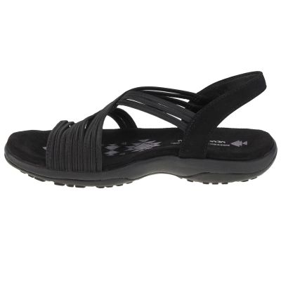 2. Skechers Reggae Slim Simply Stretch Sandalen 163023-BLK Schwarz 36