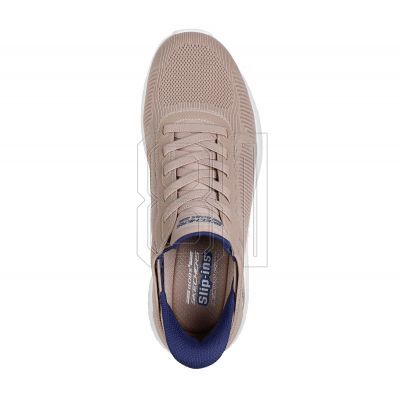 3. Skechers Slipper: Bobs Sport Squad Chaos - Solid Step M 118312-TPE