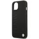 6. Hülle BMW BMHCP14MSLLBK iPhone 14 Plus 6,7 "schwarz / schwarz Lederstempel