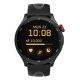 myPhone Smartwatch mit GPS, AMOLED-Display (1,43 Zoll), wasserdicht, Schwarz