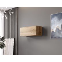VIGO '90' Vitrine, voll, 90/35/32, Eiche, Wotan
