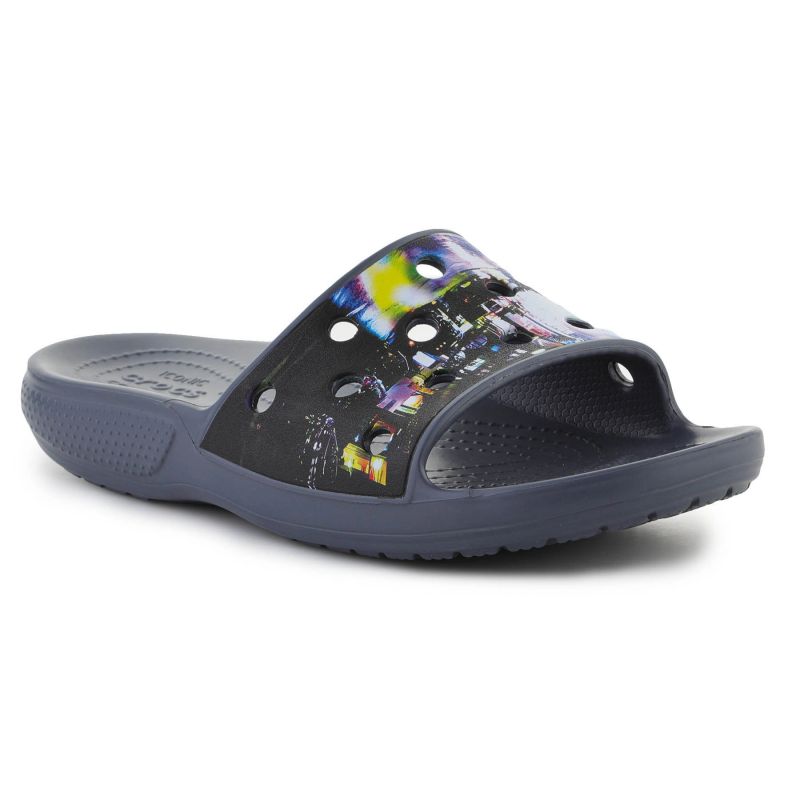 6. Crocs Classic Meta Scape Slide 208471-0C4 Flip-Flops