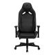 8. SENSE7 Vanguard Gaming-Stuhl, gepolsterter Sitz, Schwarz