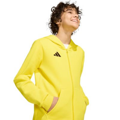 7. adidas Entrada 26 Full Zip Hoodie Gelb KH1777
