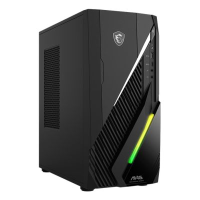 8. MSI MAG Infinite E1 14NVL5-231XEU i5-14400F 16 GB DDR5 SSD 1 TB GeForce RTX 5060 SHADOW 2x 8 GB AX211 (WIFI 6E) Bluetooth 5.3 500 W NoOS Schwarz 2 Jahre